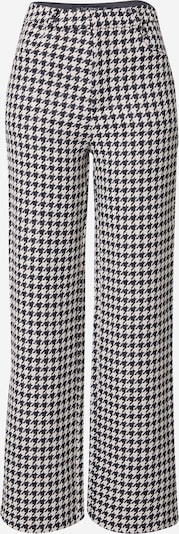 Pantaloni 'LORNA' In The Style pe negru / alb, Vizualizare produs