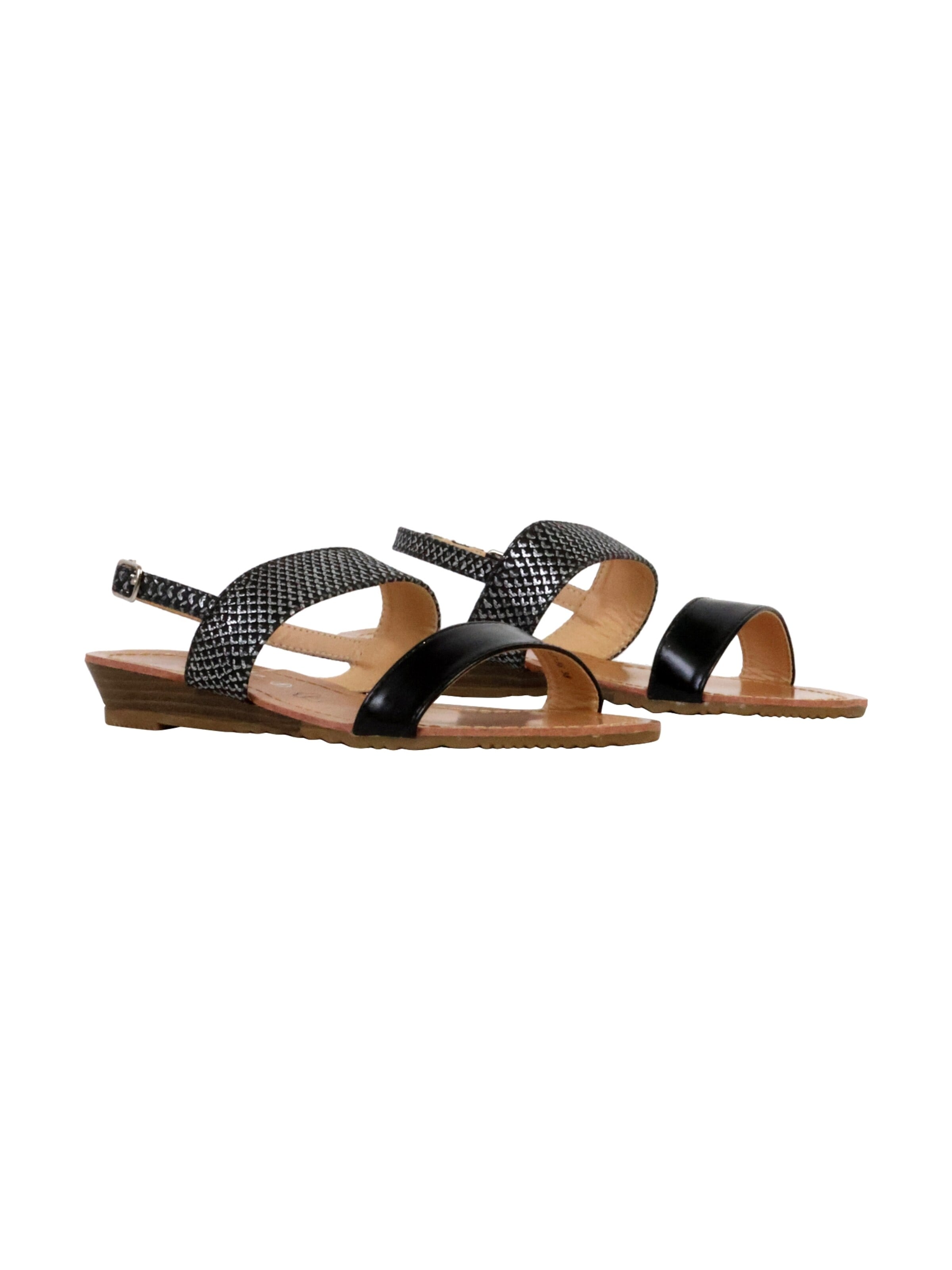 The Divine Factory Sandals in Black