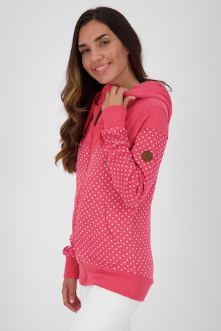 Alife and Kickin - Sudadera con cremallera 'PalinaAK' en rosa