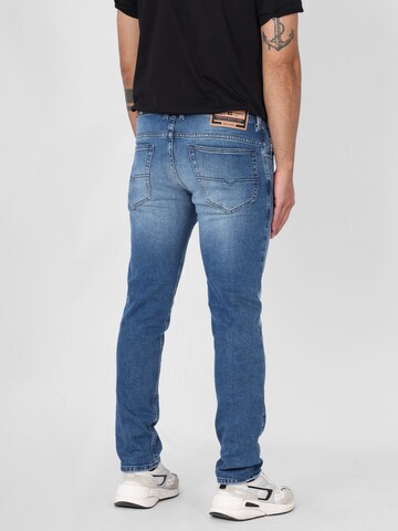 DIESEL Slimfit Jeans 'THOMMER-R'‌‌ in Blau