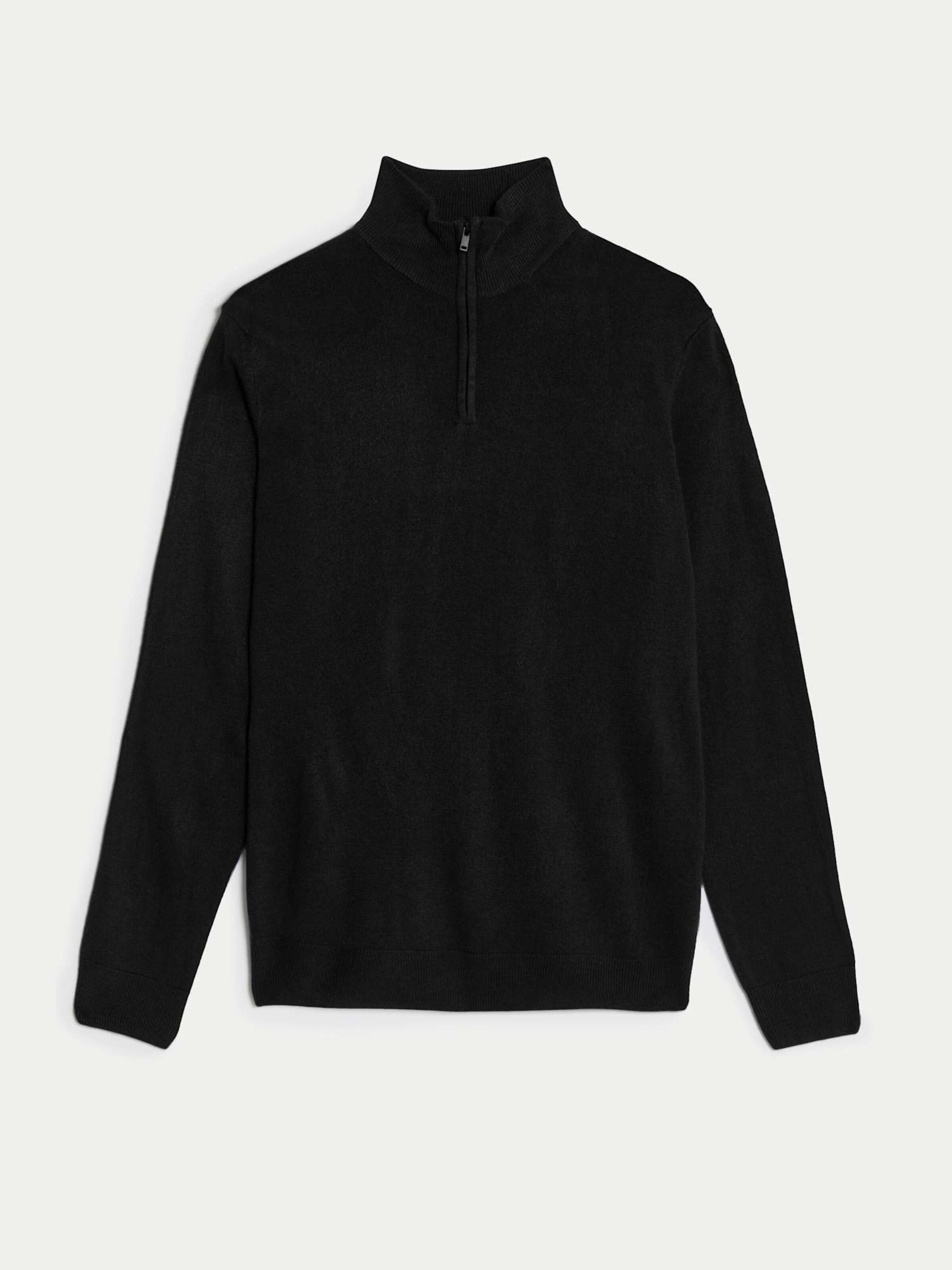 Pull-over Marks & Spencer en noir : devant
