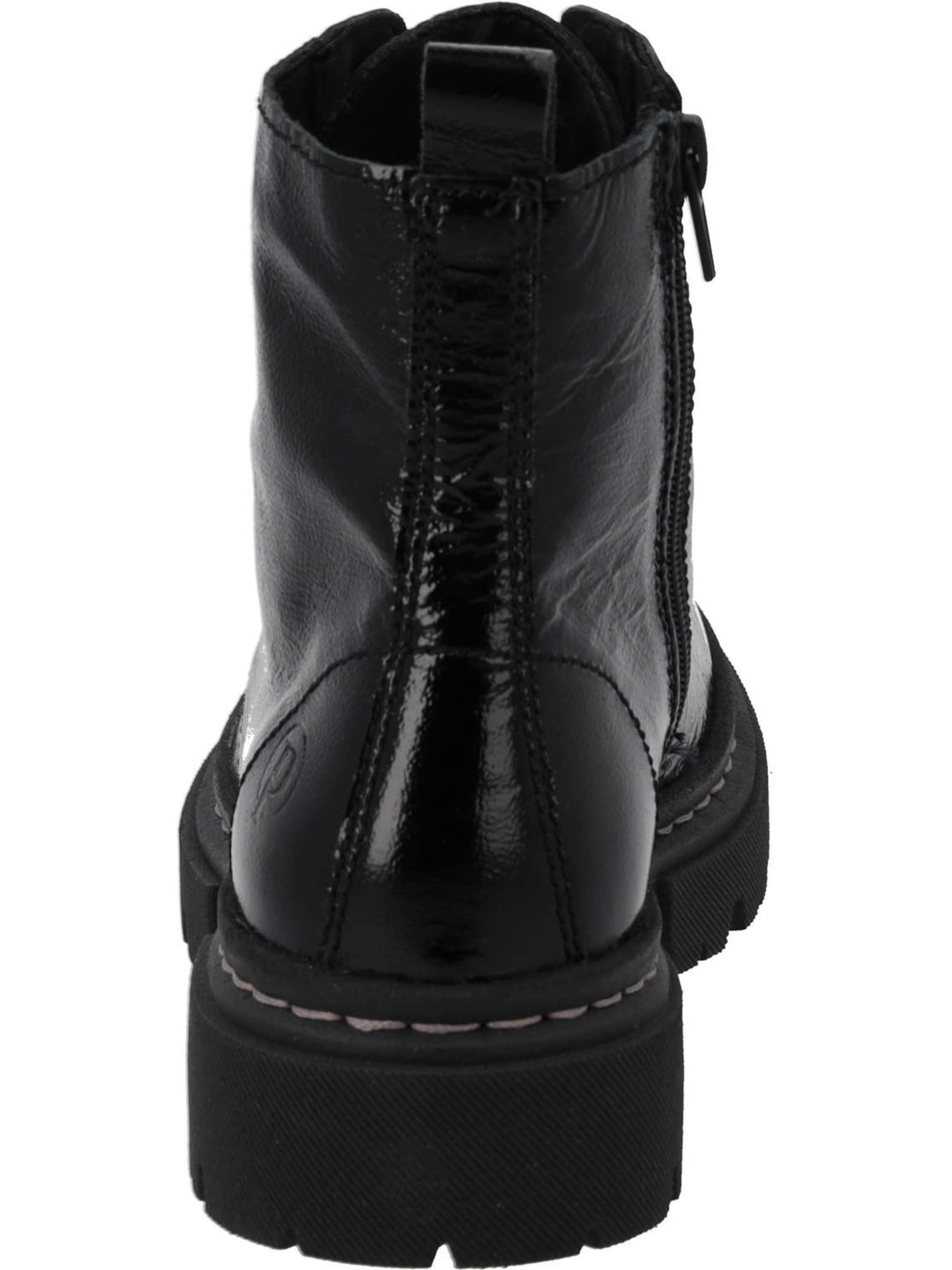 Palado Ботинки на шнуровке 'Biak' в Черный