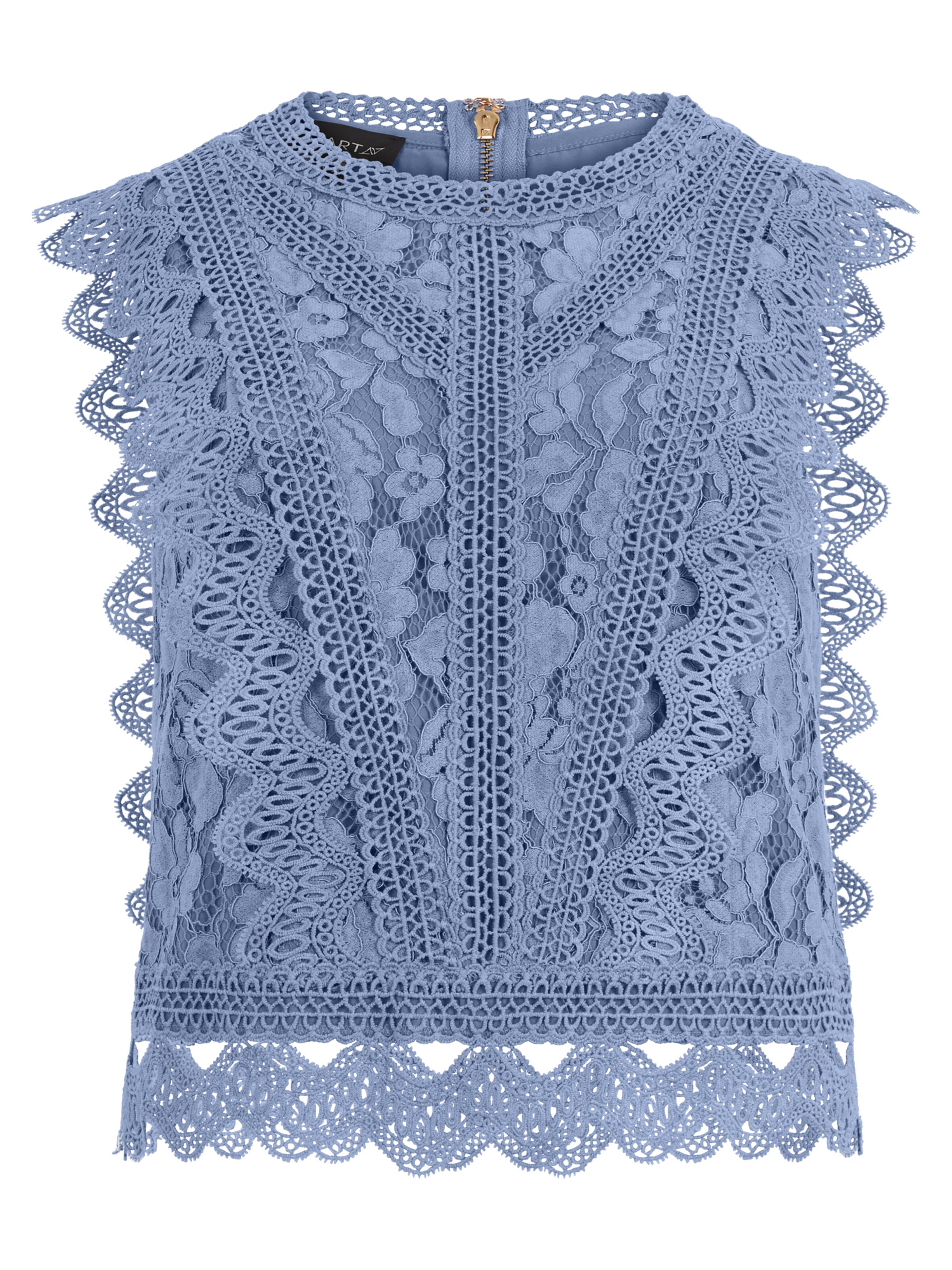 APART Top in Blau: Vorderseite