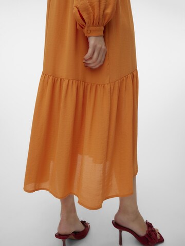 VERO MODA Jurk 'VMZigga' in Oranje
