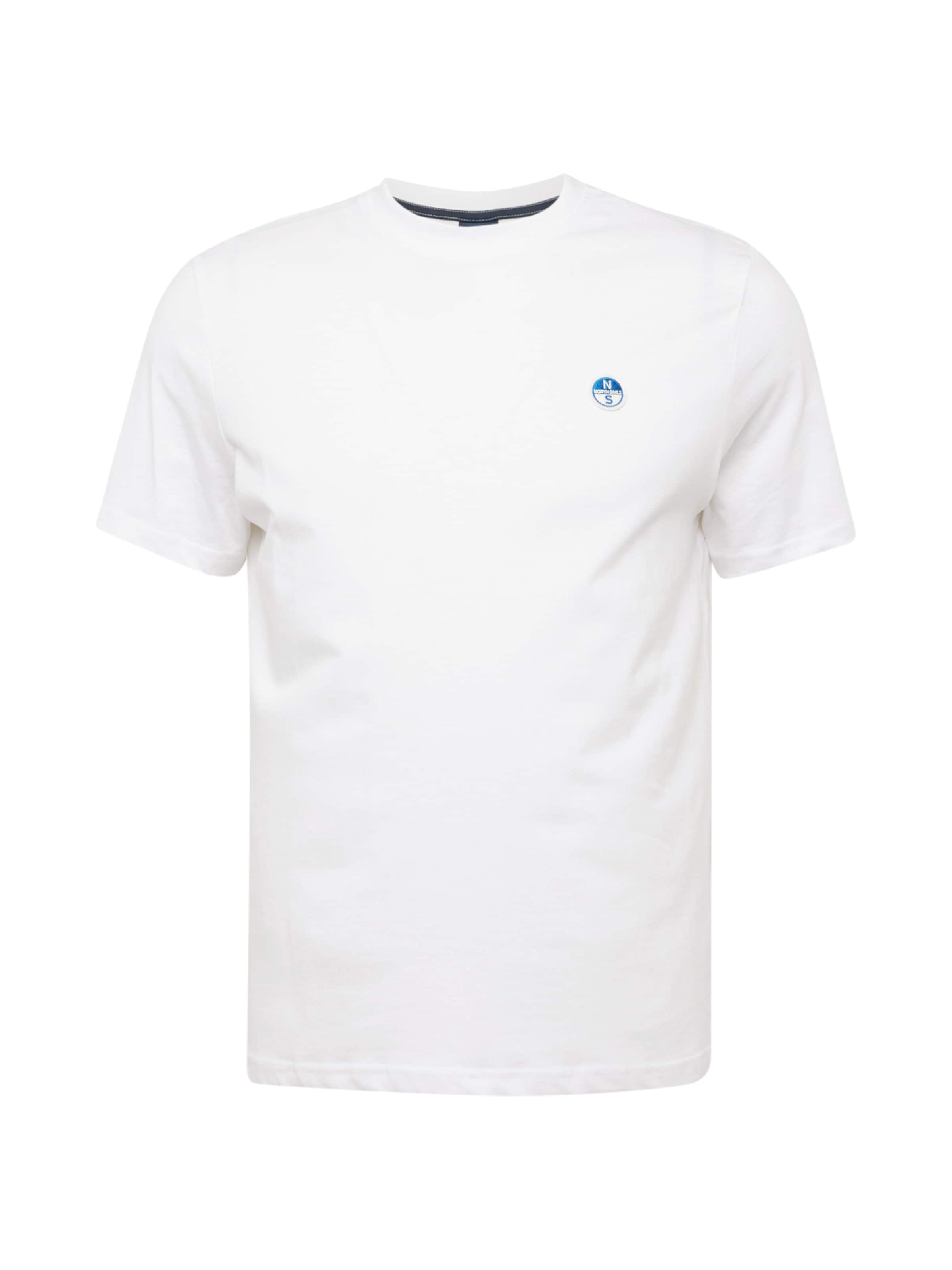 T-Shirt North Sails en blanc : devant
