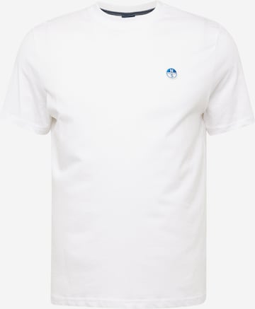 T-Shirt North Sails en blanc : devant