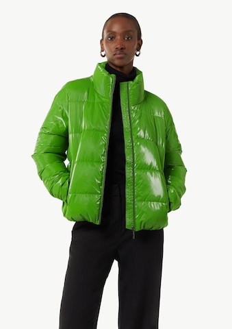 COMMA Between-Season Jacket in Green: front