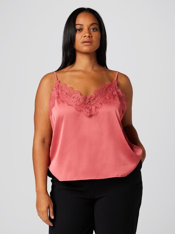 Guido Maria Kretschmer Curvy Top in Rot: predná strana