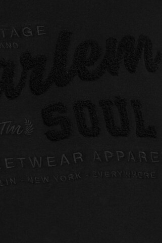 Harlem Soul Sweatshirt 'MON TEL' in Schwarz