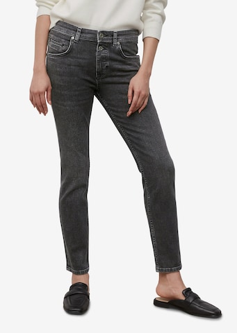 Marc O'Polo Regular Jeans 'THEDA' in Black: front