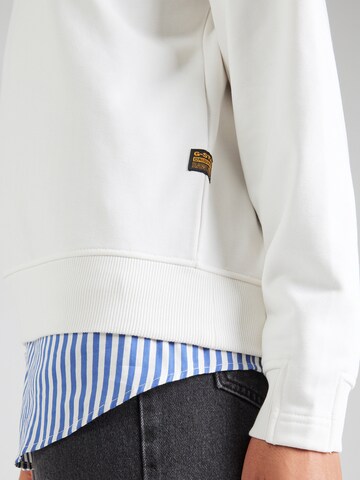 Sweat-shirt 'Nifous' G-STAR en blanc