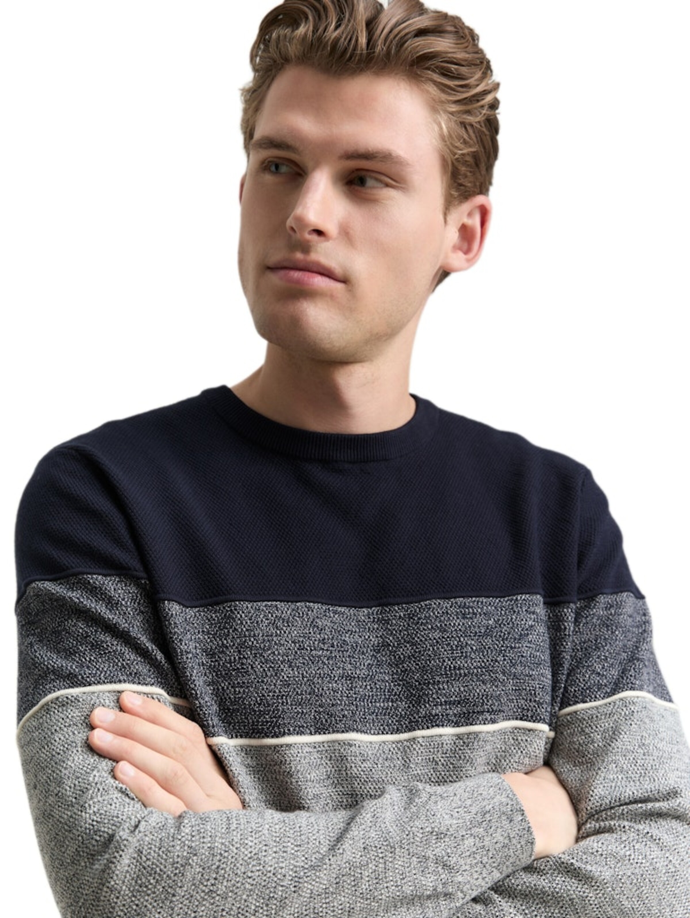 Pull-over TOM TAILOR en bleu