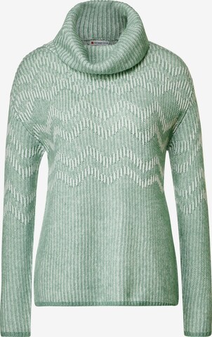 STREET ONE Sweater in Green: front