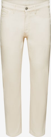 ESPRIT Regular Jeans in Wit: voorkant