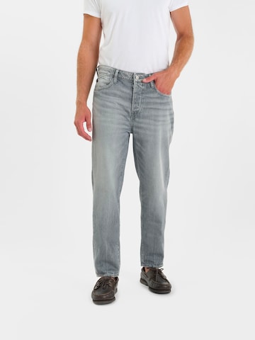 Le Temps Des Cerises Regular Jeans in Grey: front