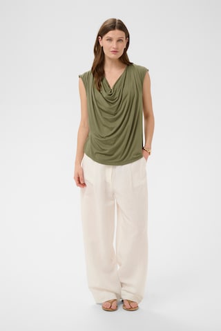 Chemisier 'Hanadi' SOAKED IN LUXURY en vert