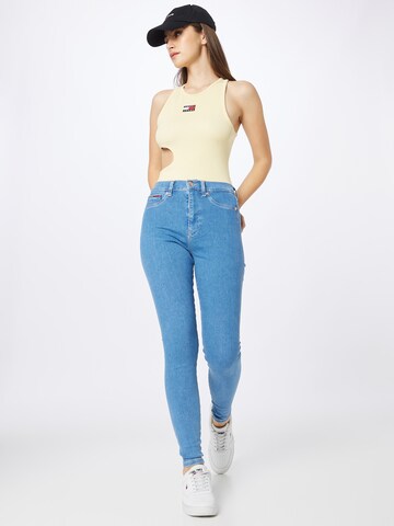 Skinny Jeans 'Sylvia' de la Tommy Jeans pe albastru