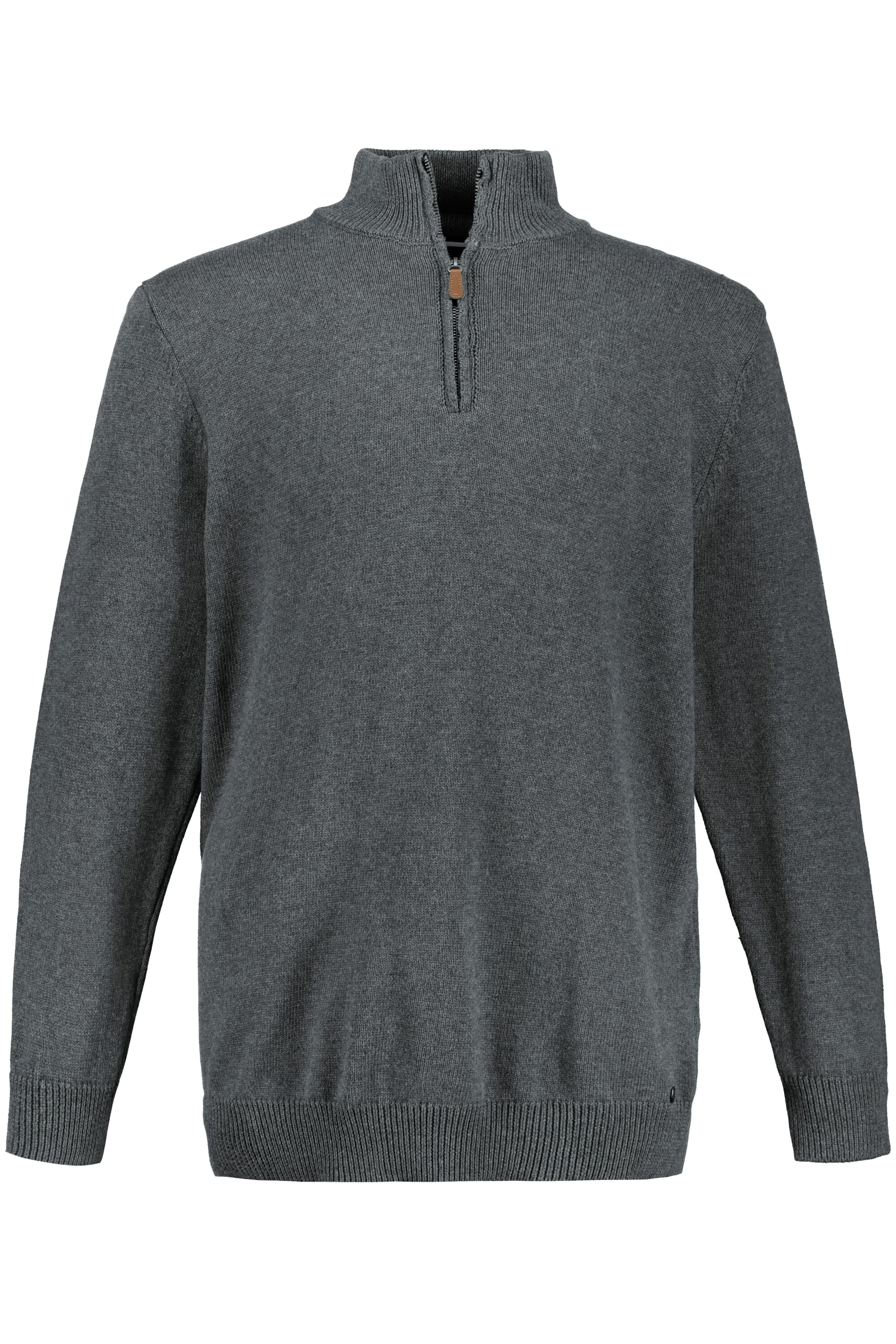 JP1880 Trui in Grijs: voorkant