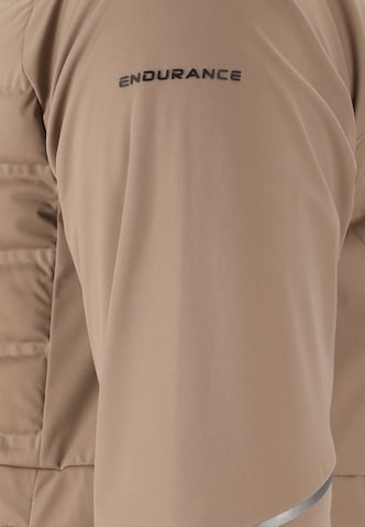ENDURANCE Athletic Jacket 'Sander' in Brown