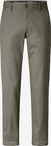 REDPOINT Chino Pants in Green: front