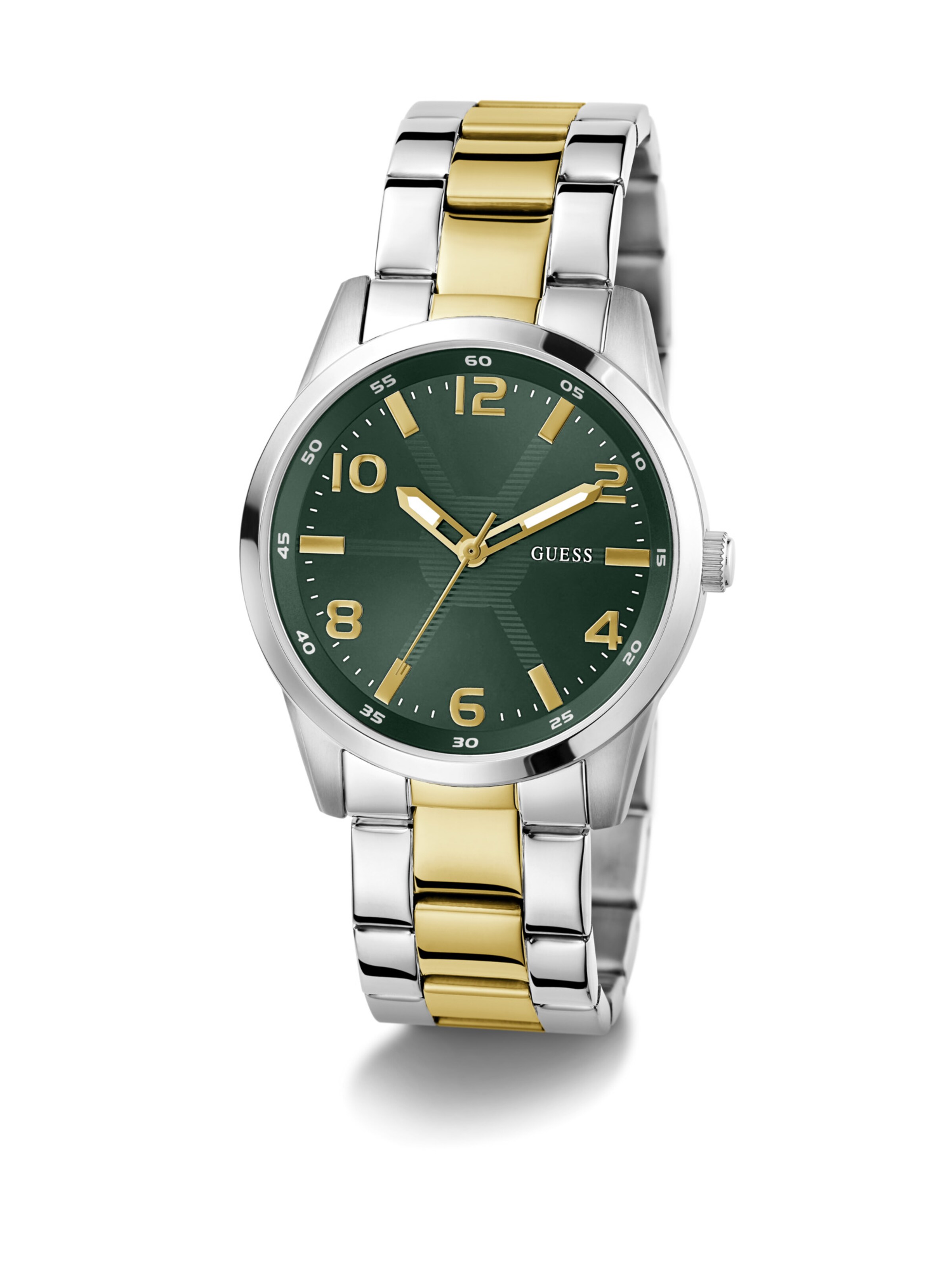 GUESS Analog watch 'MONTE' in Gold
