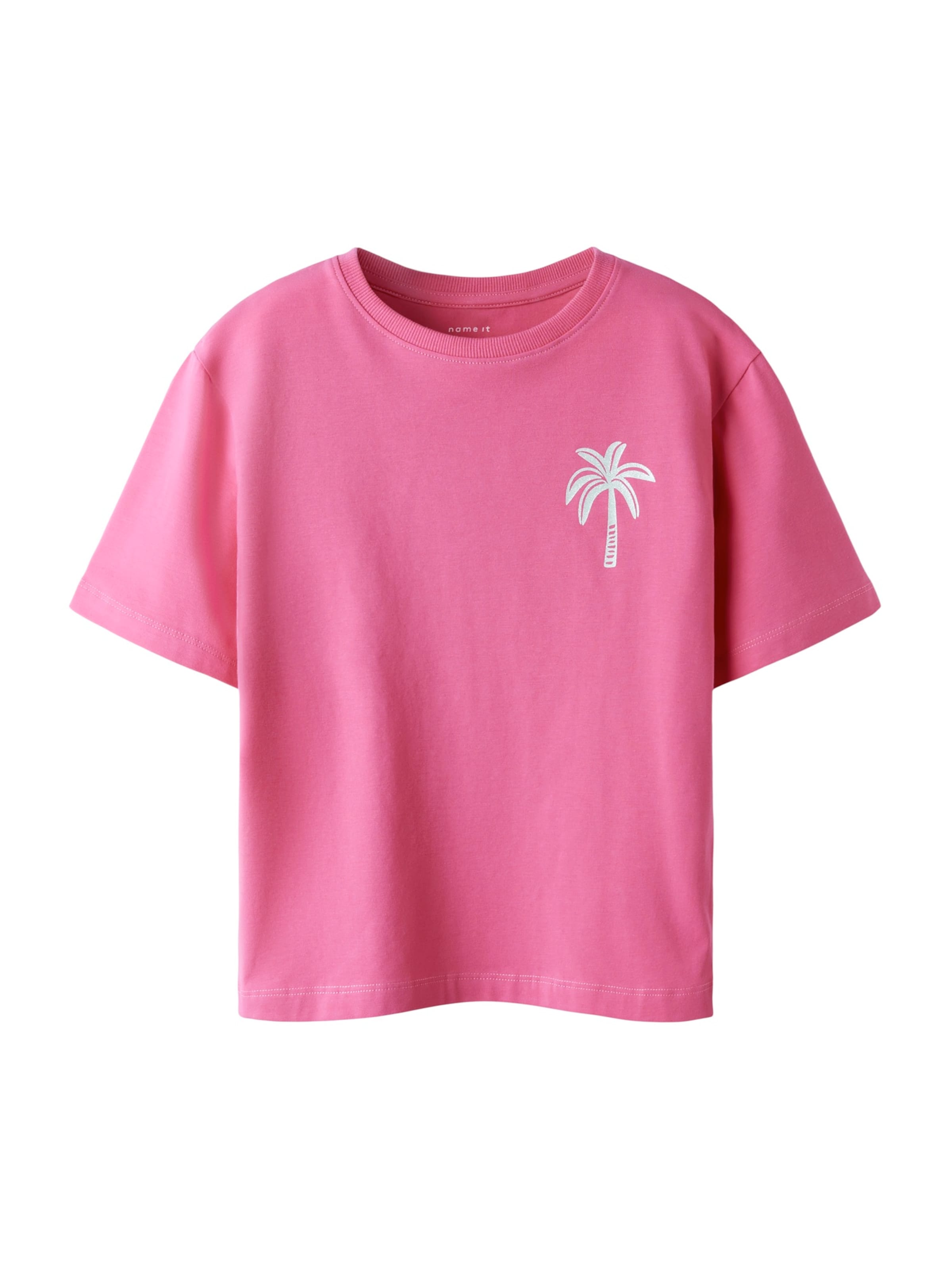 NAME IT Tričko 'NKFJANEY' – pink: přední strana