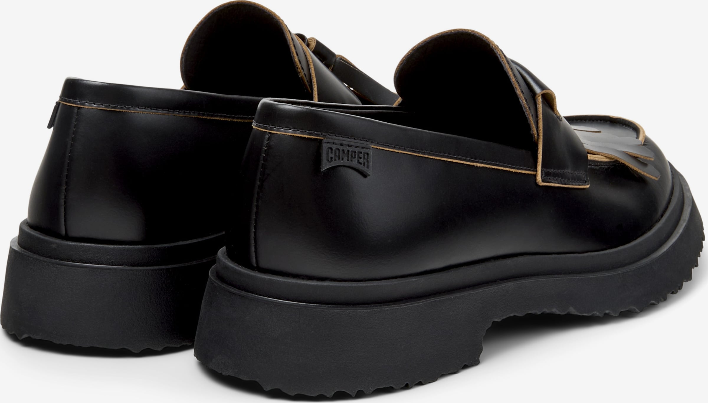 Camper Mocassini Walden Twins - Scarpe Donna, Suola In Gomma E Plantare Ortholite