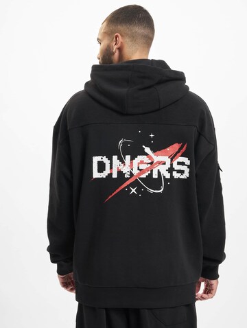 Dangerous DNGRSSweater majica 'Cumulus' - crna boja