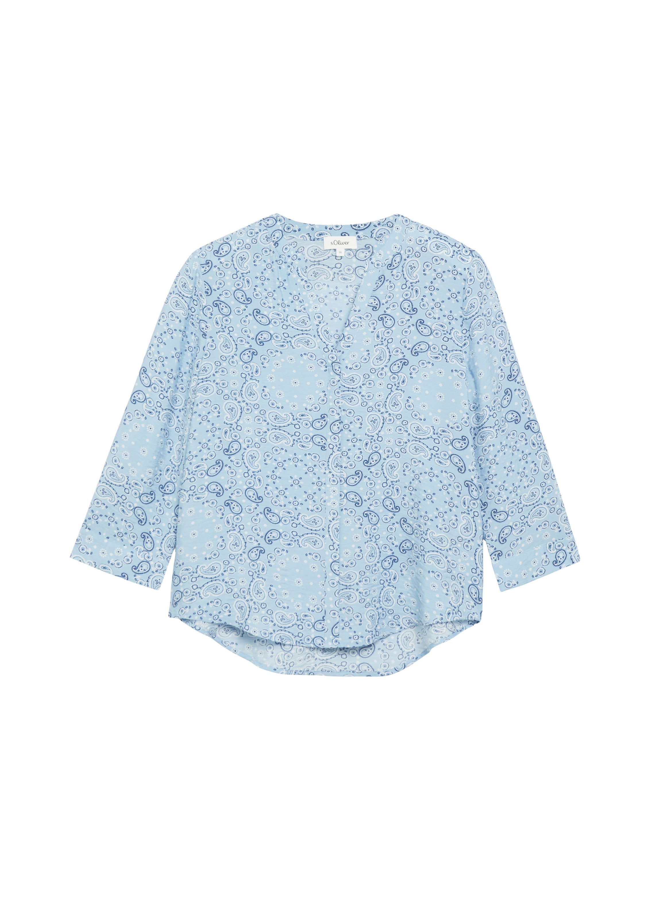 s.Oliver Blouse in Blue: front