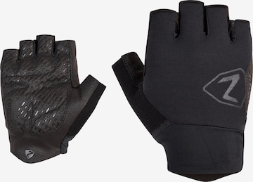 ZIENER Athletic Gloves 'CAJ' in Black: front