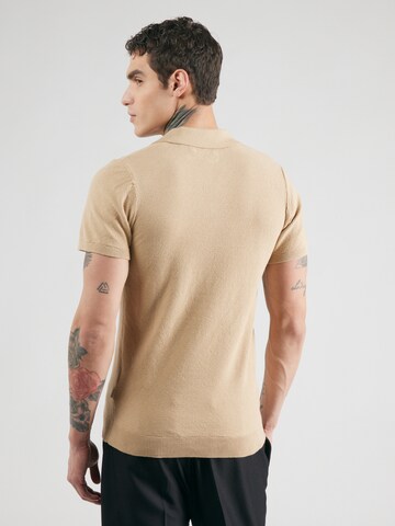 BLEND Pullover 'BHALK' in Beige