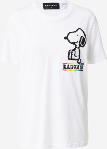 T-shirt Vintage Supply en blanc : devant