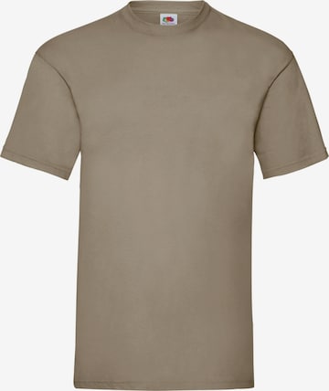 FRUIT OF THE LOOM Shirts 'T-shirt' i grøn: forside