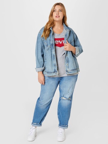 Levi's® Plus T-shirt 'The Perfect Tee' i grå