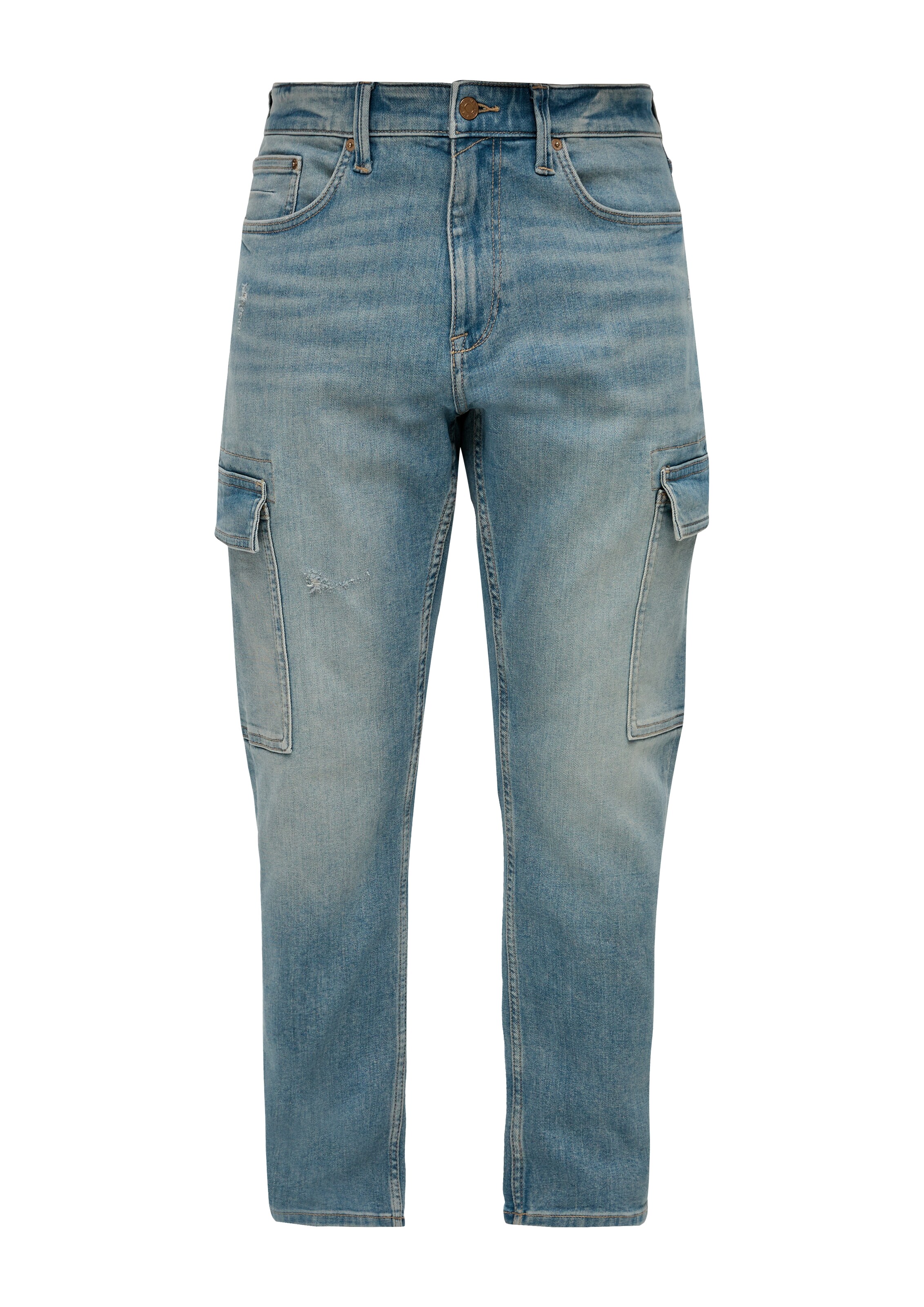 Regular Jeans cargo s.Oliver en bleu : devant