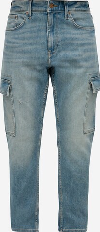 s.Oliver Regular Cargojeans in Blauw: voorkant