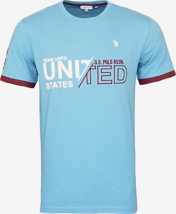 U.S. POLO ASSN. Shirt in Blue: front