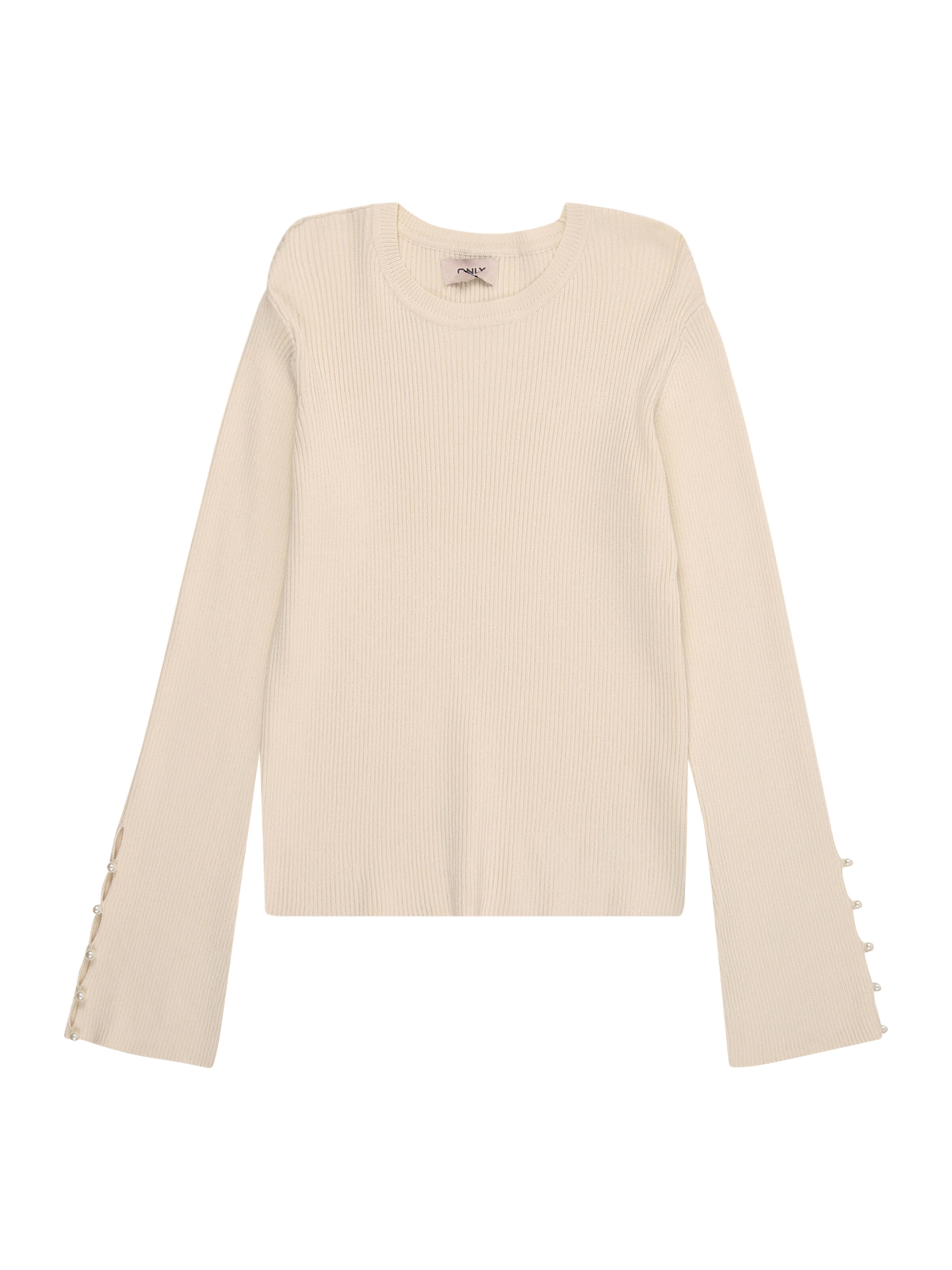 Pull-over 'KOGNATASHA' ONLY GIRLS en beige : devant