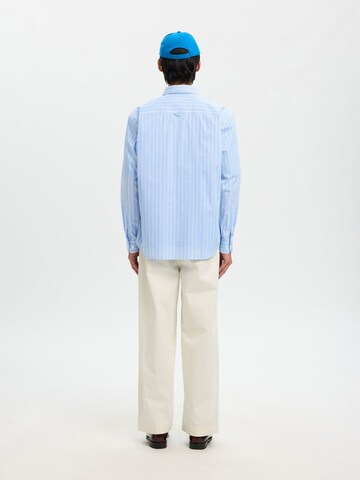 Fit confort Chemise SELECTED en bleu