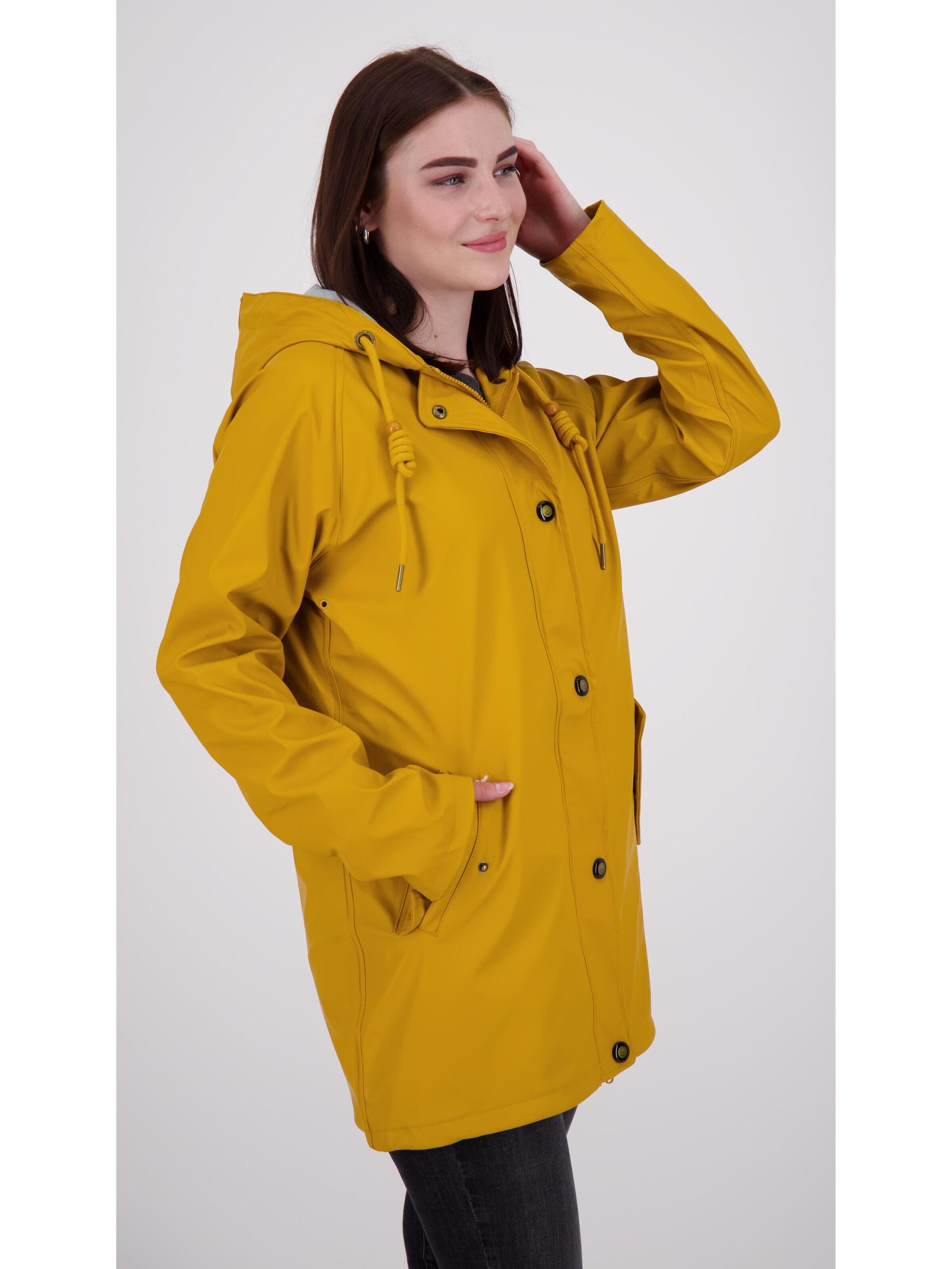 ankerglut Raincoat 'Friesennerz HEAVN WMN' in Yellow