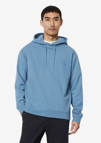 Sweat-shirt Marc O'Polo en bleu : devant