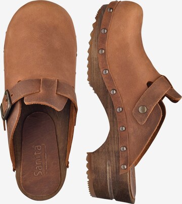 SANITA Clogs in Brown