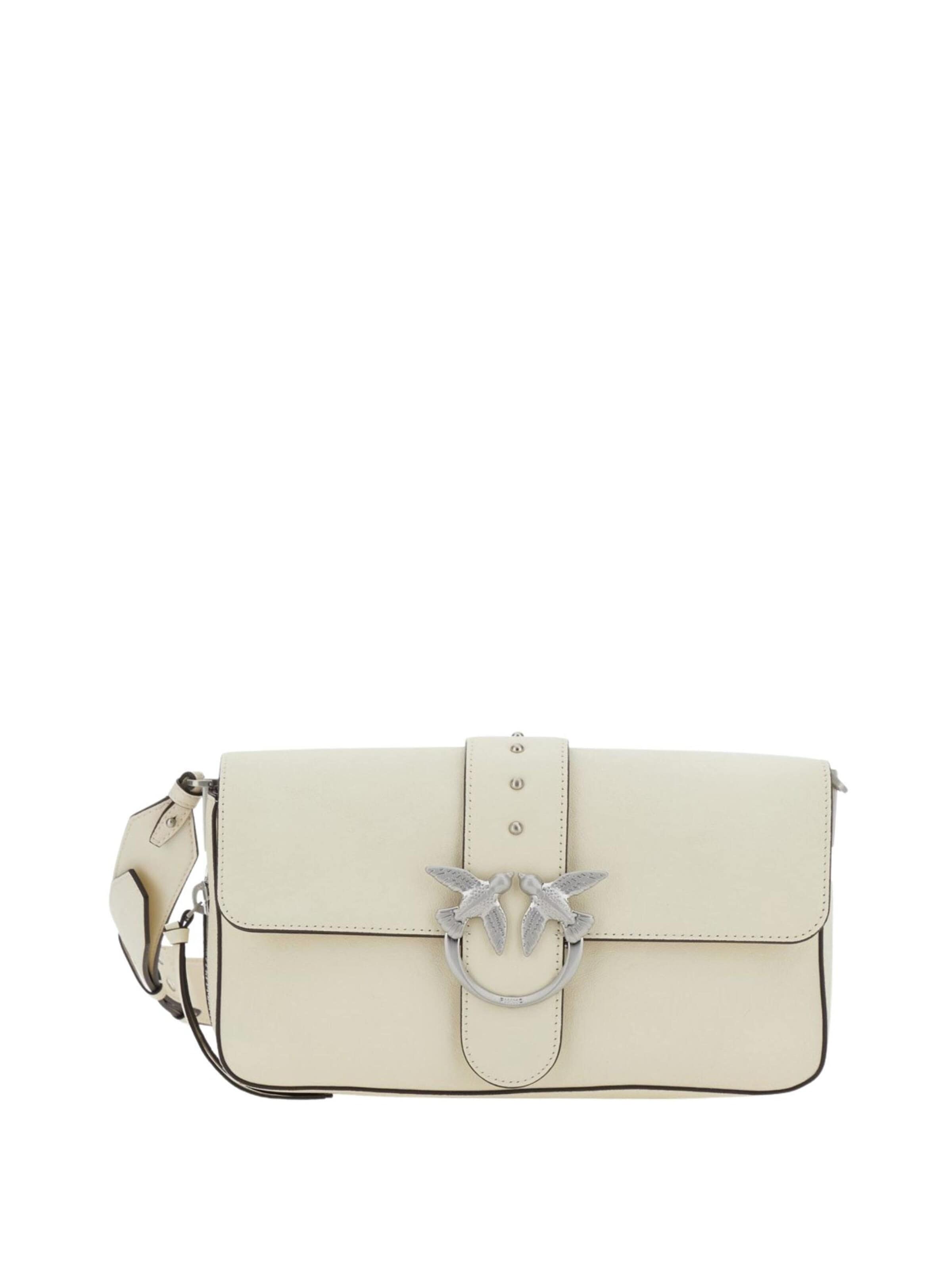 Sacs à main 'Pinko Sacs à main Love One Slouchy Zip Classic V Blanc' PINKO en blanc : devant