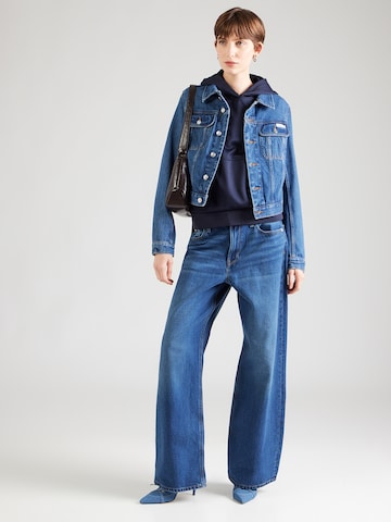 Calvin Klein Jeans Mikina - Modrá