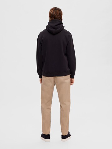 SELECTED HOMME Sweatshirt 'Hankie' in Zwart