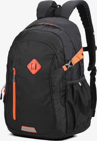 Sac à dos Aoking en noir : devant