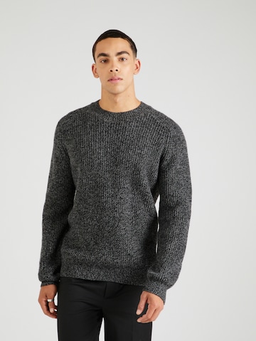 Guido Maria Kretschmer Men Sweater 'Finn' in Black: front