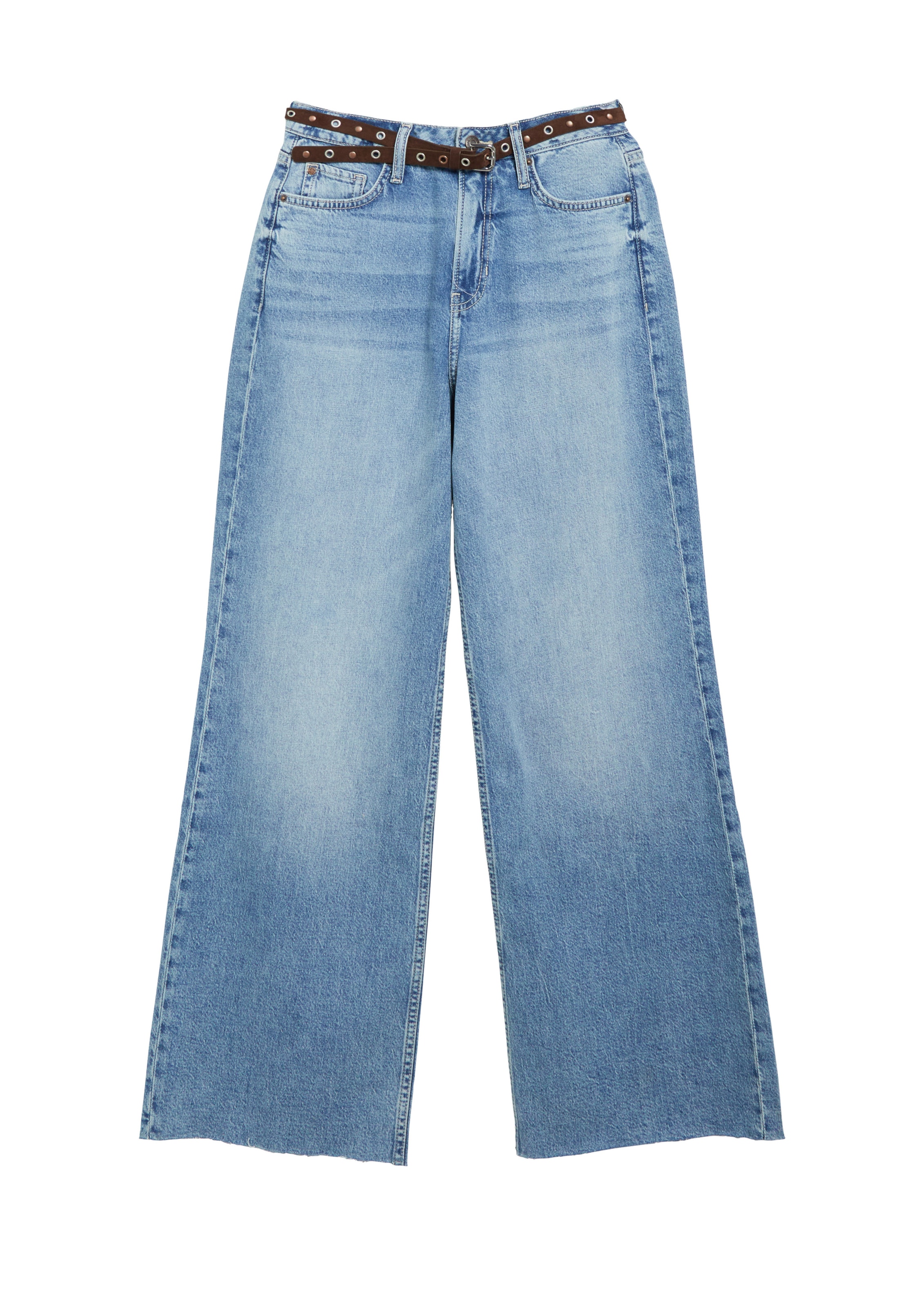 s.Oliver Jeans in Blauw: voorkant
