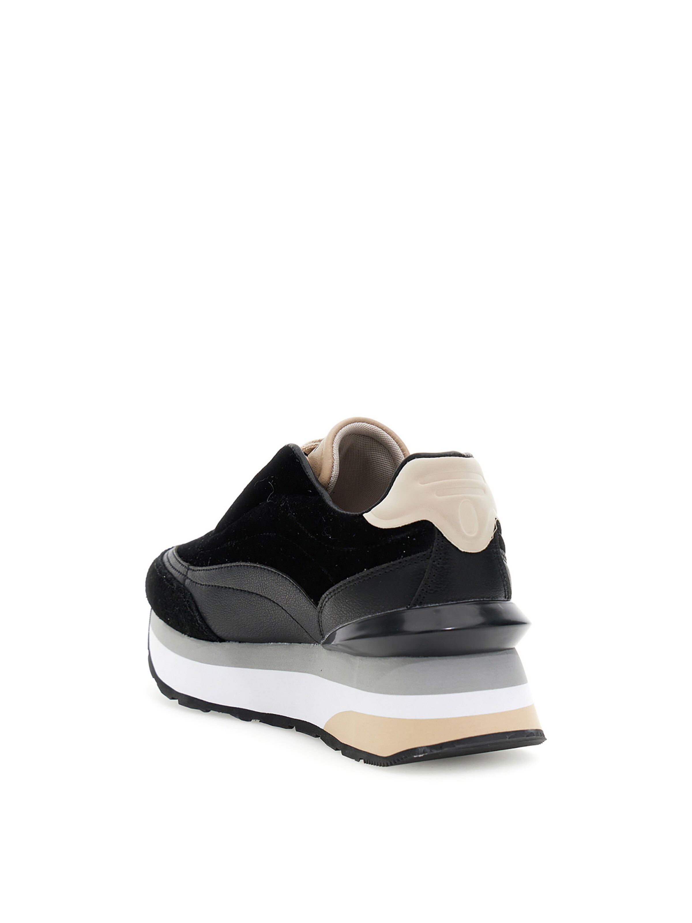 CAFè NOIR Sneakers laag in Zwart