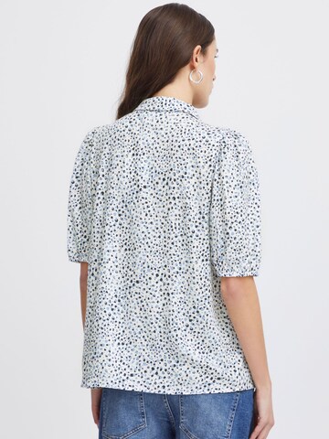 ICHI Bluse 'Aya' in Blau
